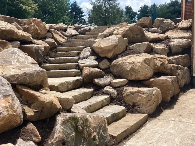 rock steps