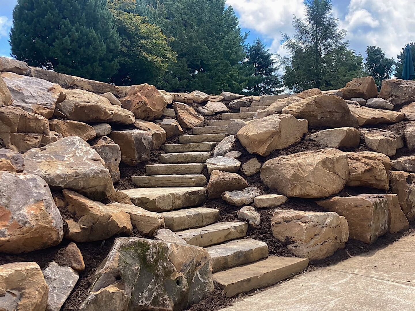C& W rock wall